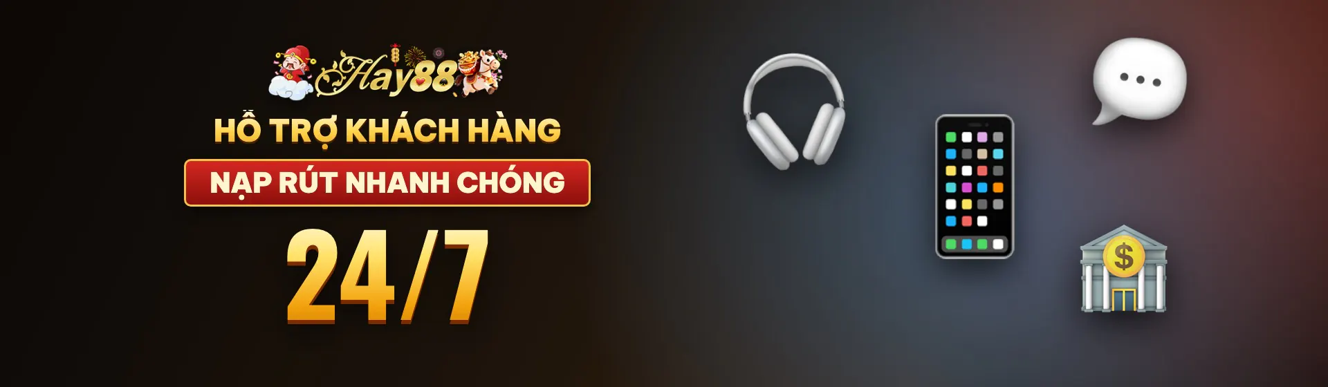 Hay88 hỗ trợ khách hàng 24/7